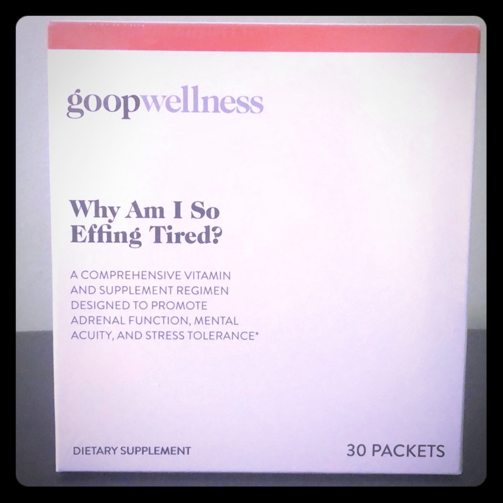 NIB Goop Vitamin Packs - 27 day Supply